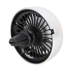Multi-function Portable Car Air Outlet Sucker Electric Cooling Fan, Multi-function (Black), Multi-function (Silver)