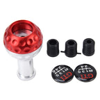 Universal Manual or Automatic Gear Shift Knob Fit for All Car, Red, Silver, Black, Blue