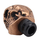 Universal Skull Head Shape Resin ABS Manual or Automatic Gear Shift Knob Fit for All Car, Gear Shift Knob 9