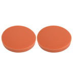 2 PCS Car Wax Sponge Round Shape Sponge High-density Waxing Sponge，Size:18.5 x 18.5cm, 18.5 x 18.5cm