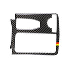 Car German Flag Carbon Fiber Left Drive Gear Position Panel Decorative Sticker for Mercedes-Benz W204 2007-2013 / W212 2010-2012 , Left Drive Gear Position (German Flag)
