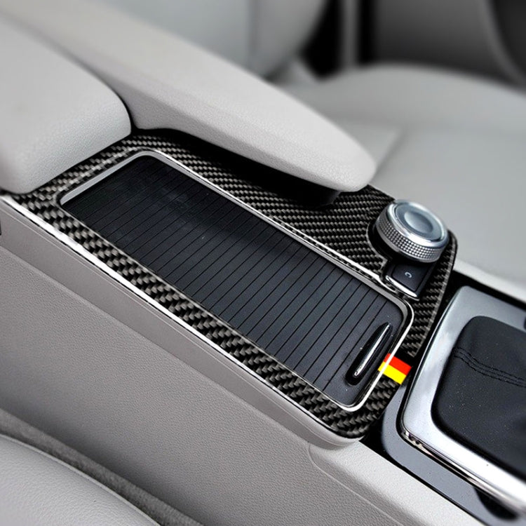 Car German Flag Carbon Fiber Left Drive Gear Position Panel Decorative Sticker for Mercedes-Benz W204 2007-2013 / W212 2010-2012 , Left Drive Gear Position (German Flag)