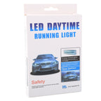 1 Pair DC9-16V 2W 120LM 7000K 8 SMD-5050-LEDs Circular Car DRL&Turn Light, 2W 120LM 7000K