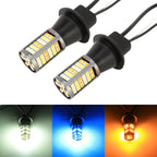 1156/BA15S DC12V 3.7W 81 SMD-3030-LEDs Three Color Car DRL&Turn Light, Length: 2m, 1156/BA15S