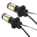 1156/BA15S DC12V 3.7W 81 SMD-3030-LEDs Three Color Car DRL&Turn Light, Length: 2m, 1156/BA15S