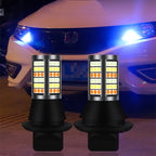 1156/BA15S DC12V 3.7W 81 SMD-3030-LEDs Three Color Car DRL&Turn Light, Length: 2m, 1156/BA15S