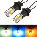 T20/7740 DC12V 3.7W 81 SMD-3030-LEDs Three Color Car DRL&Turn Light, Length: 2m, T20/7740