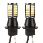T20/7740 DC12V 3.7W 81 SMD-3030-LEDs Three Color Car DRL&Turn Light, Length: 2m, T20/7740