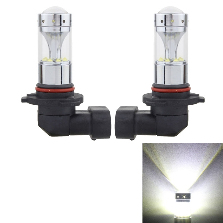 2 PCS 9005 60W 1200 LM 6000K Car Fog Lights with 12 CREE XB-D LED Lamps, DC 12V, 9005