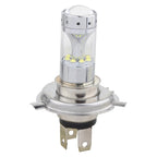 2 PCS H4 60W 1200 LM 6000K Car Fog Lights with 12 CREE XB-D LED Lamps, DC 12V, H4