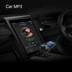 T11 Bluetooth FM Transmitter Car MP3 Player with LED Display, Support Double USB Charge & Handsfree & TF Card & U Disk Music Play Function, T11
