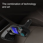 T11 Bluetooth FM Transmitter Car MP3 Player with LED Display, Support Double USB Charge & Handsfree & TF Card & U Disk Music Play Function, T11