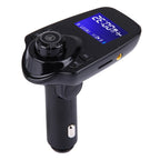 T11 Bluetooth FM Transmitter Car MP3 Player with LED Display, Support Double USB Charge & Handsfree & TF Card & U Disk Music Play Function, T11