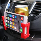 SHUNWEI SD-1026 Car Auto Multi-functional ABS Air Vent Drink Holder Bottle Cup Holder Phone Holder Mobile Mount, SD-1026(White), SD-1026(Black), SD-1026(Red)