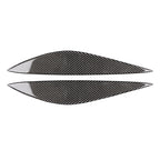 Car Carbon Fiber Light Eyebrow for Mercedes-Benz W204 Pre-Facelift 2008-2011, For Mercedes-Benz W204