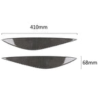 Car Carbon Fiber Light Eyebrow for Mercedes-Benz W204 Pre-Facelift 2008-2011, For Mercedes-Benz W204