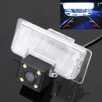 656x492 Effective Pixel HD Waterproof 4 LED Night Vision Wide Angle Car Rear View Backup Reverse Camera for Nissan Murano 2016-2017 / Terra 2018 / Sylphy 2008-2019, For Nissan