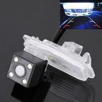 656x492 Effective Pixel HD Waterproof 4 LED Night Vision Wide Angle Car Rear View Backup Reverse Camera for Honda Accord 2016-2017 / City 2018, For Honda Accord 2016-2017
