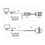 656x492 Effective Pixel HD Waterproof 4 LED Night Vision Wide Angle Car Rear View Backup Reverse Camera for Chevrolet Malibu XL 2016-2018 / Equinox 2017-2018, For Chevrolet Malibu XL 2016-2018 / Equinox 2017-2018