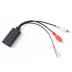 Universal Car Bluetooth Module Adapter Radio Stereo with 2 RCA Cable Adapter, Bluetooth Module Adapter