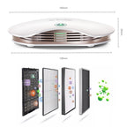 BL-001 Car / Household Smart Touch Control Air Purifier Negative Ions Air Cleaner, BL-001(Black), BL-001(White)