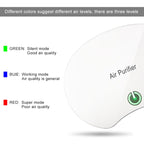 BL-001 Car / Household Smart Touch Control Air Purifier Negative Ions Air Cleaner, BL-001(Black), BL-001(White)