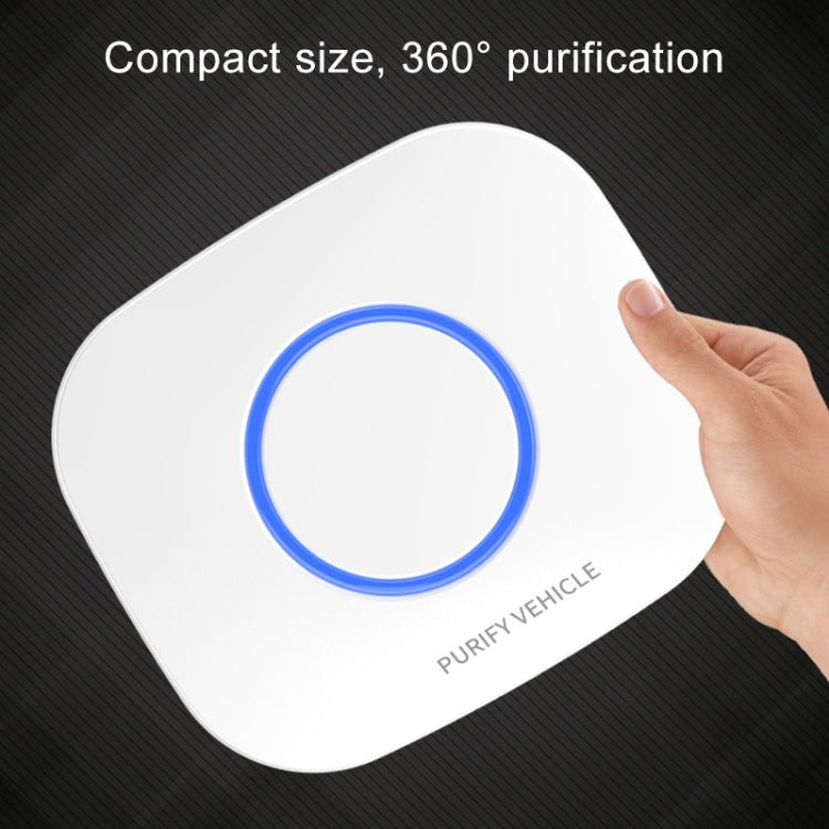 MC-CZ001 Car / Household Smart Touch Control Air Purifier Negative Ions Air Cleaner, MC-CZ001 (Black), MC-CZ001 (White)