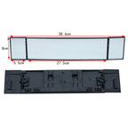 SHUNWEI Large Car Three-Fold Curve Surface Rear View Mirror Reverse Wide Angle Adjustable Angle Auxiliary Blind Area Retroreflector Reversing Wide-angle Lens, SD-2411