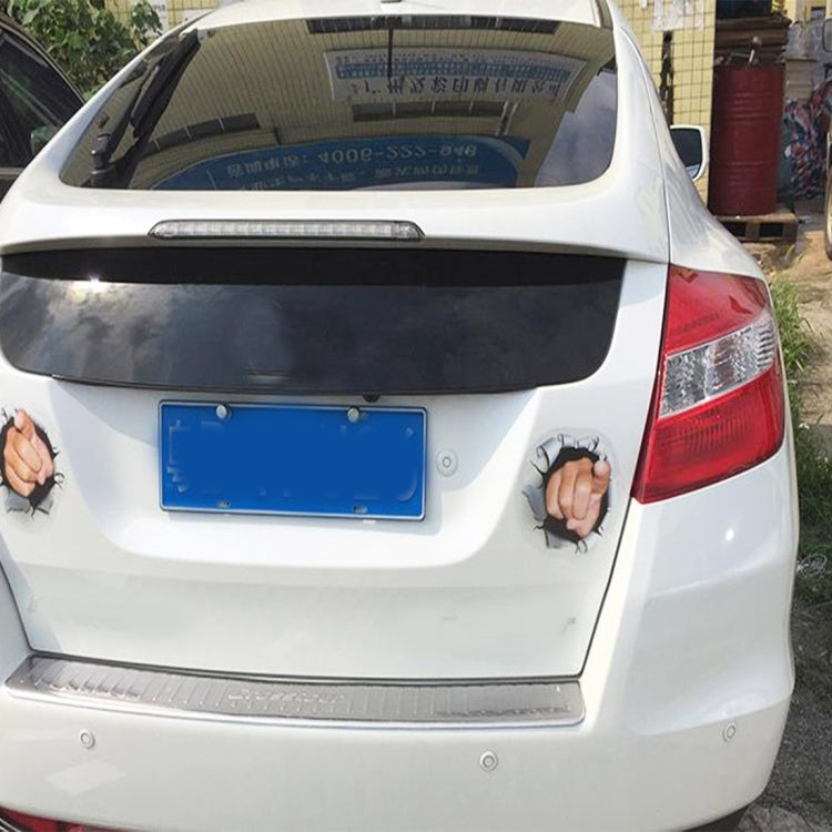 3D Characteristic Digital Simulation Car Paper Sticker, Exaggerated Effection 3, Exaggerated Effection 4, Exaggerated Effection 5, Exaggerated Effection 6, Exaggerated Effection 7, Exaggerated Effection 8, National Flag, Exaggerated Effection 9        ...