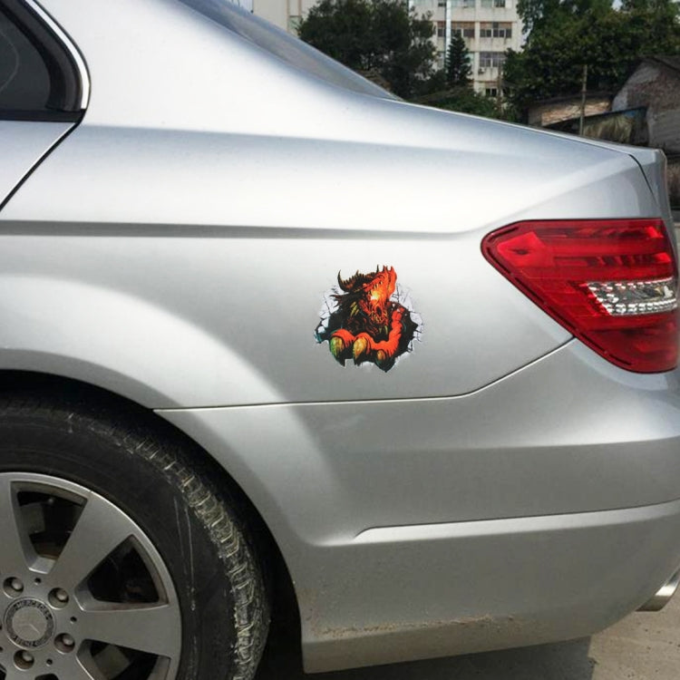 3D Characteristic Digital Simulation Car Paper Sticker, Exaggerated Effection 3, Exaggerated Effection 4, Exaggerated Effection 5, Exaggerated Effection 6, Exaggerated Effection 7, Exaggerated Effection 8, National Flag, Exaggerated Effection 9        ...