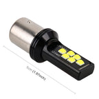 2 PCS 1156 DC9-16V / 3.5W Car Auto Turn Lights 12LEDs SMD-ZH3030 Lamps, with Constant Current, 1156 (White Light), 1156