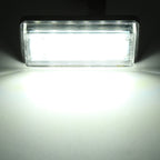 2 PCS DC12V / 1.5W/ 6000K / 100LM Car LED License Plate Light 18LEDs SMD-3528 Lamps for Lexus, For Lexus