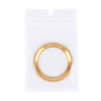 Aluminium Alloy Steering Wheel Decoration Ring Cover Sticker for BMW