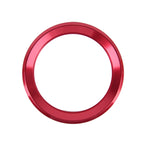 Aluminium Alloy Steering Wheel Decoration Ring Cover Sticker for BMW