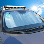 General Purpose Epe Car Sun Visor Before The File, Size: 140cm x 70cm, 140 x 70cm (Silver)