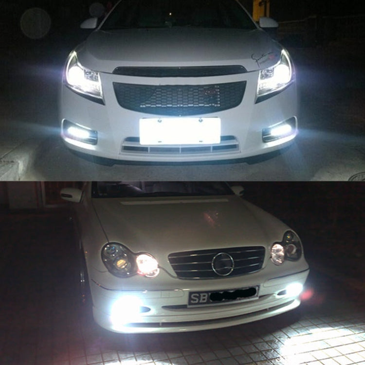 2 PCS H4 DC9-16V / 3.5W(H) 1.1W(L) / 6000K / 320LM Car Auto Fog Light 12LEDs SMD-ZH3030 Lamps, with Constant Current, H4