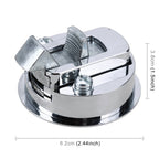 RV / Yacht / Washroom Door Catch Latch Release Cupboard Door Stop Drawer Cabinet Locker, with Key, Washroom Door Catch Latch (Silver), Washroom Door Catch Latch (Black)