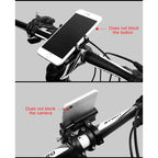 Motorcycle Handlebar Aluminum Alloy Phone Bracket, Handlebar Aluminum Alloy Phone Bracket