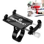 Motorcycle Handlebar Aluminum Alloy Phone Bracket, Handlebar Aluminum Alloy Phone Bracket