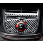 Car Carbon Fiber Rear Air Outlet Decorative Panel for Audi A3, Rear Air Outlet