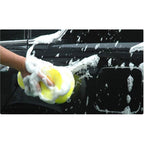 5 PCS Household Cleaning Sponge Yellow Car Wash Sponge With Macropores, 5 PCS Macropores Cleaning Sponge