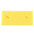Car Care Wear-resistant Brown Soft Sponge Car Wash Cleaning Pad(Yellow), 5 PCS Wash Cleaning Pad(Yellow)