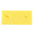 Car Care Wear-resistant Brown Soft Sponge Car Wash Cleaning Pad(Yellow), 5 PCS Wash Cleaning Pad(Yellow)