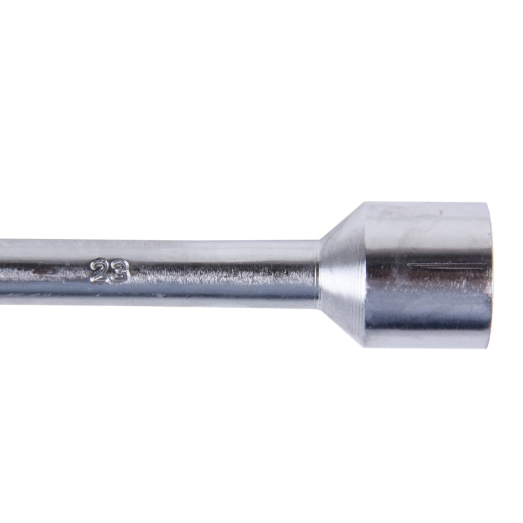 Compact Universal Tire Iron Lug Wrench with 17mm 19mm 21mm 23mm Socket Adapters, Universal 17mm 19mm 21mm 23mm