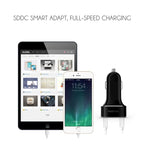 VEDFUN TurboDrive C210 Dual Ports Quick Charge 3.0 + SDDC Technology USB Car Charger for Smartphones and Tablets, C210