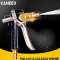 KANEED High Pressure Pure Copper Hose Nozzle Sprayer for Car Washing Garden/Lawn Watering Room/Deck/Floor Cleaning Support Adjustable Water Flow, US Stock Pure Copper Hose Nozzle Sprayer, Pure Copper Hose Nozzle Sprayer                                 ...