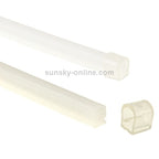 2 PCS 12V Car Daytime Running Lights Soft Article Lamp, Blue Light, Length: 30cm, 30cm