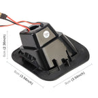 2 PCS DC12V / 2W / 6000K / 120LM Car LED License Plate Light 18LEDs SMD-3528 Lamps for Dodge, White Light, For Dodge