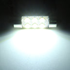 2 PCS 39mm DC12V / 1.5W / 6000K / 110LM 8LEDs SMD-3030 Car Reading Lamp Dome Light, with Decoder, 39mm