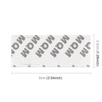 V6 Shape Car Metal Body Decorative Sticker, V6 Shape